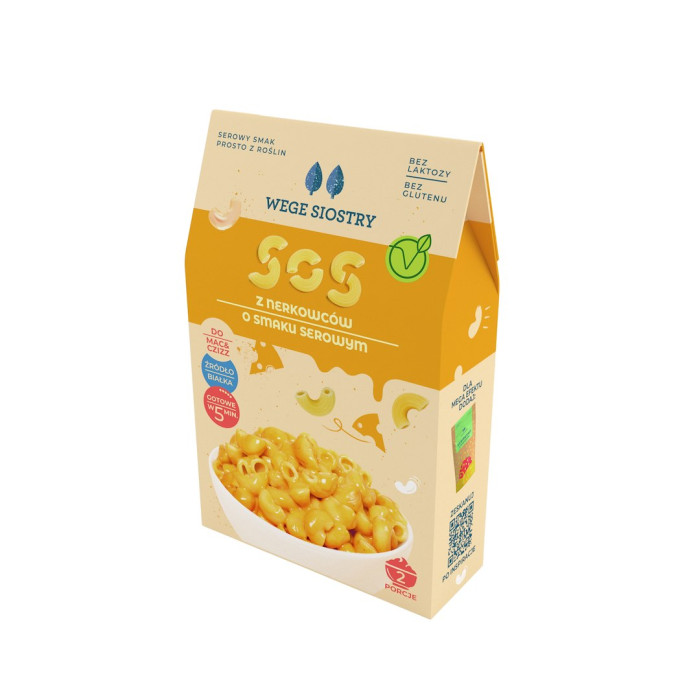 Mieszanka na wegański sos o smaku serowym z orzechów nerkowca bezglutenowa 35 g - WEGE SIOSTRY