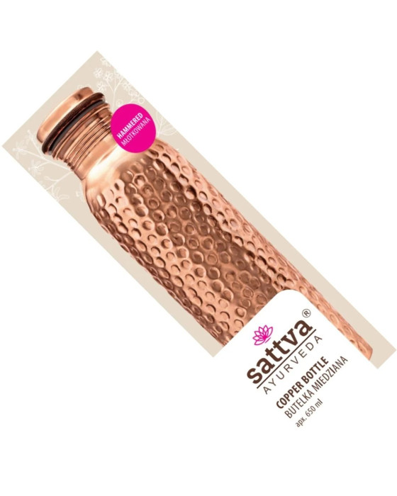 Butelka miedziana hammer 650 ml - SATTVA (AYURVEDA)