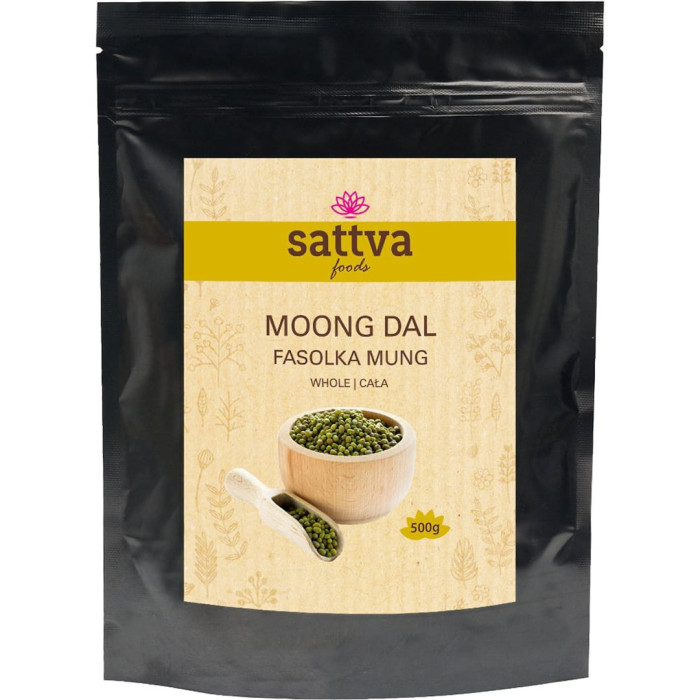 Fasolka mung moong dal 500 g - SATTVA (FOODS)