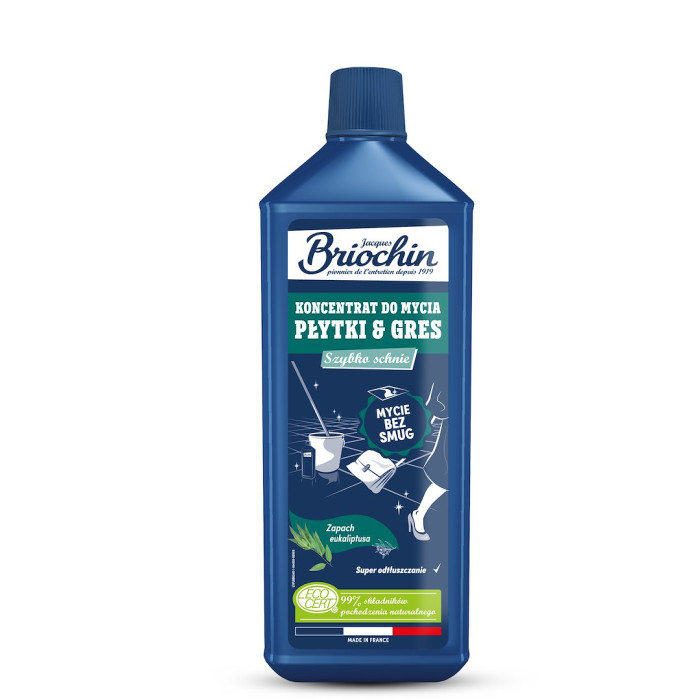 Płyn do mycia płytek i gresu eukaliptusowy (koncentrat) eco 1 l - BRIOCHIN