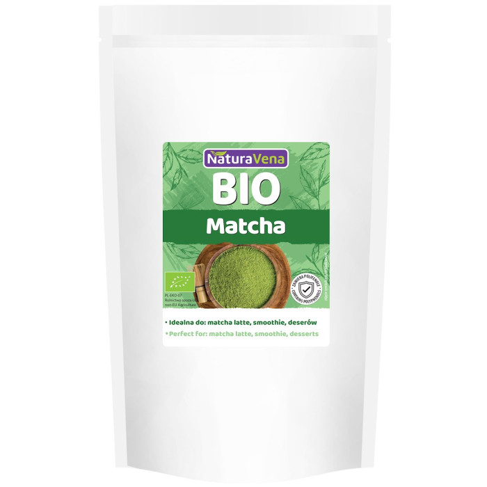 Herbata zielona matcha BIO 100 g - NATURAVENA