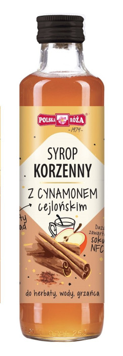 Syrop korzenny z cynamonem 250 ml - POLSKA RÓŻA