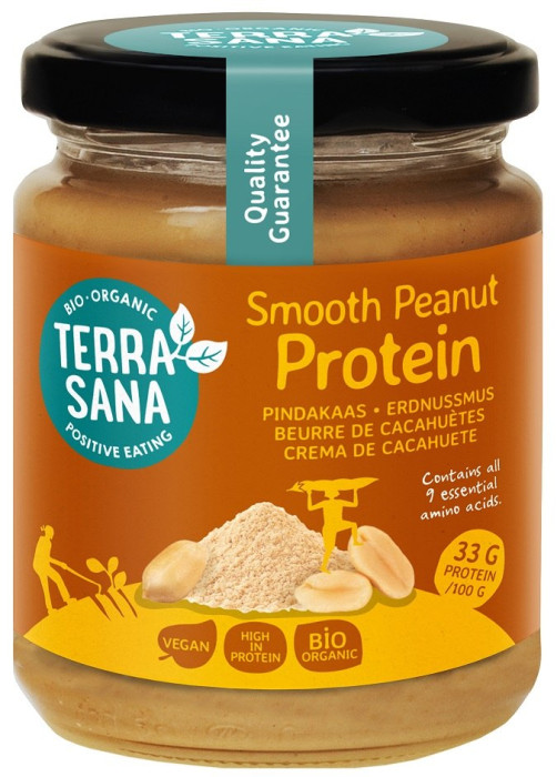 Krem proteinowy z orzeszków ziemnych BIO 250 g - TERRASANA