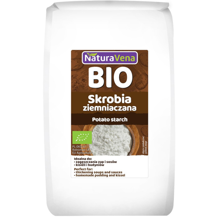 Skrobia ziemniaczana BIO 500 g - NATURAVENA