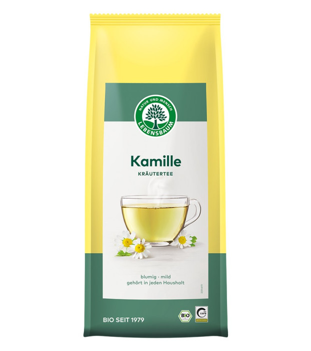 Herbatka koszyczek rumianku BIO 80 g - LEBENSBAUM