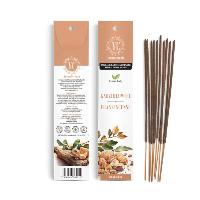 Kadzidełka indyjskie kadzidłowiec (10 szt.) 16 g - YOUR CANDLE