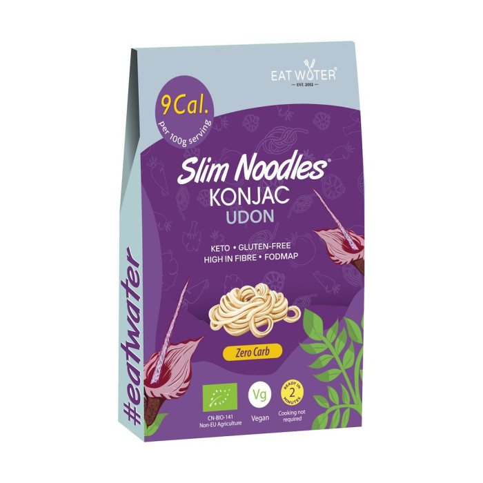 Makaron (konjac) udon bezglutenowy BIO 270 g (200 g) - SLIM (EAT WATER)