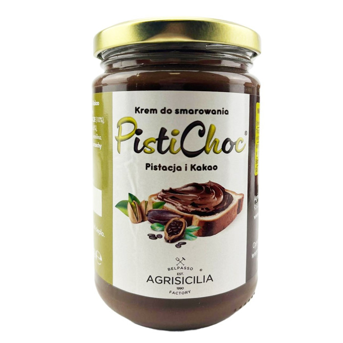 Krem pistacjowo - KAKAOWY 340 g - AGRISICILIA