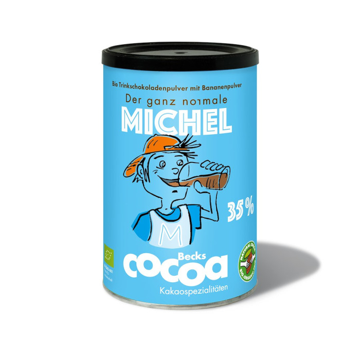 Czekolada do picia michel bezglutenowa BIO 335 g - BECKS COCOA