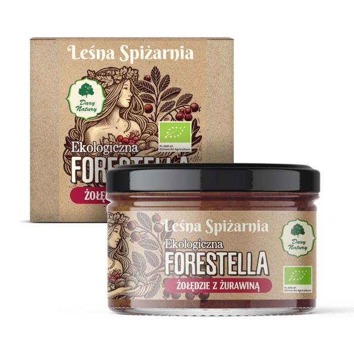 Forestella żołędziowa z żurawiną BIO 200 g - DARY NATURY