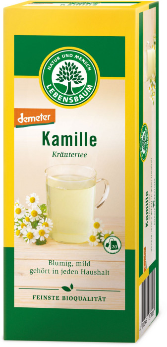 Herbatka rumiankowa demeter BIO (20 x 1,5 g) 30 g - LEBENSBAUM