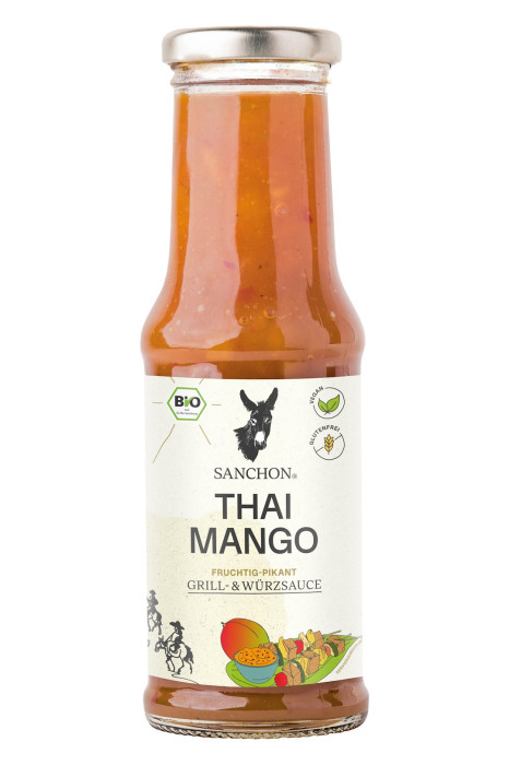 Sos thai mango bezglutenowy BIO 210 ml - SANCHON