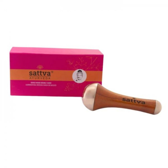 Różdżka do masażu ajurwedyjska kansa - SATTVA (AYURVEDA)