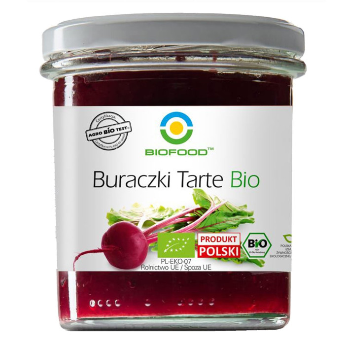 Buraczki tarte bezglutenowe BIO 280 g - BIO FOOD
