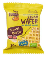 Wafelek z kremem arachidowym i solą bez dodatku cukru BIO 30 g - ME GUSTO (SUPER FUDGIO)