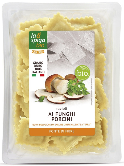 Ravioli świeże z borowikami BIO 250 g - LA SPIGA