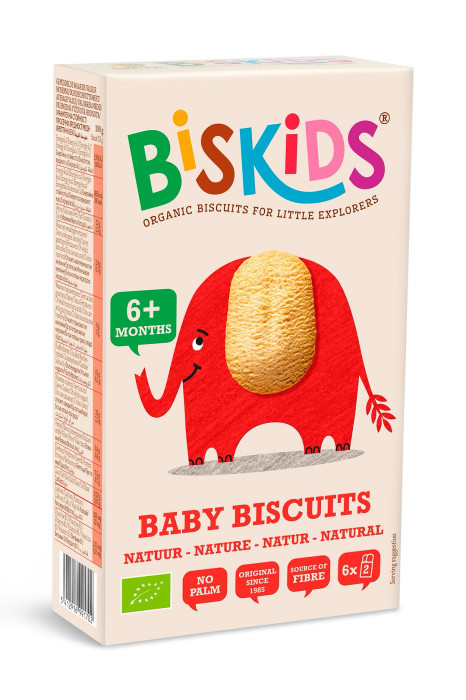 Ciasteczka od 6 miesiąca BIO 120 g - BISKIDS