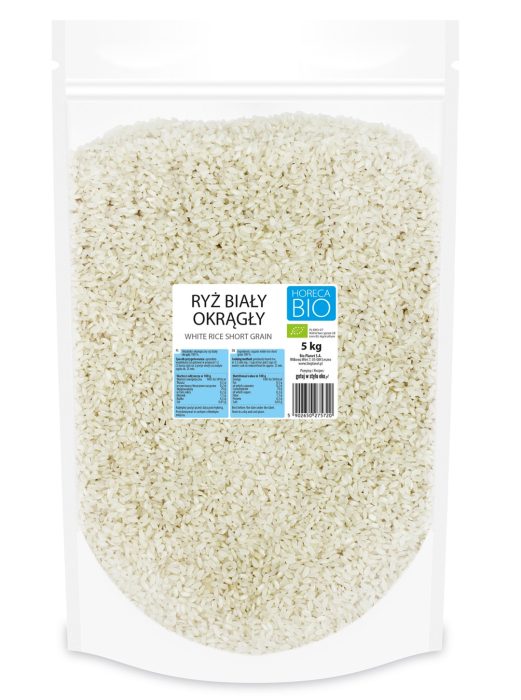Ryż biały okrągły BIO 5 kg - HORECA (BIO PLANET)