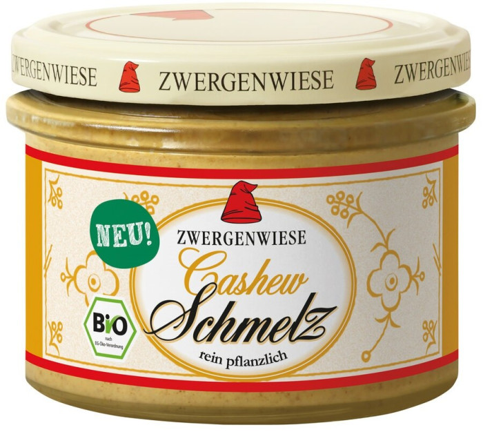 Smalczyk wegański z orzechów nerkowca BIO 160 g - ZWERGENWIESE