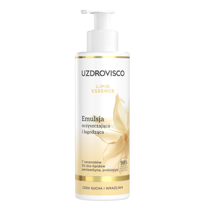 Emulsja oczyszczająco - ŁAGODZĄCA 200 ml - UZDROVISCO (LIPID ESSENCE)