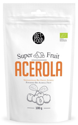 Acerola sproszkowana BIO 100 g - DIET-FOOD