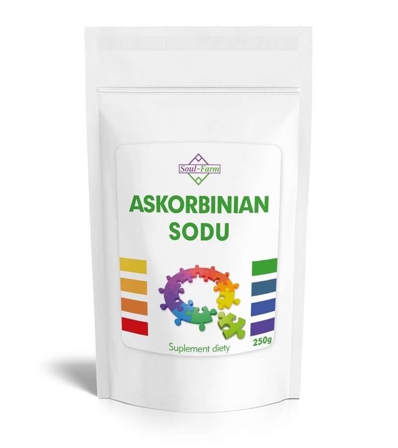 Askorbinian sodu proszek 250 g - SOUL FARM