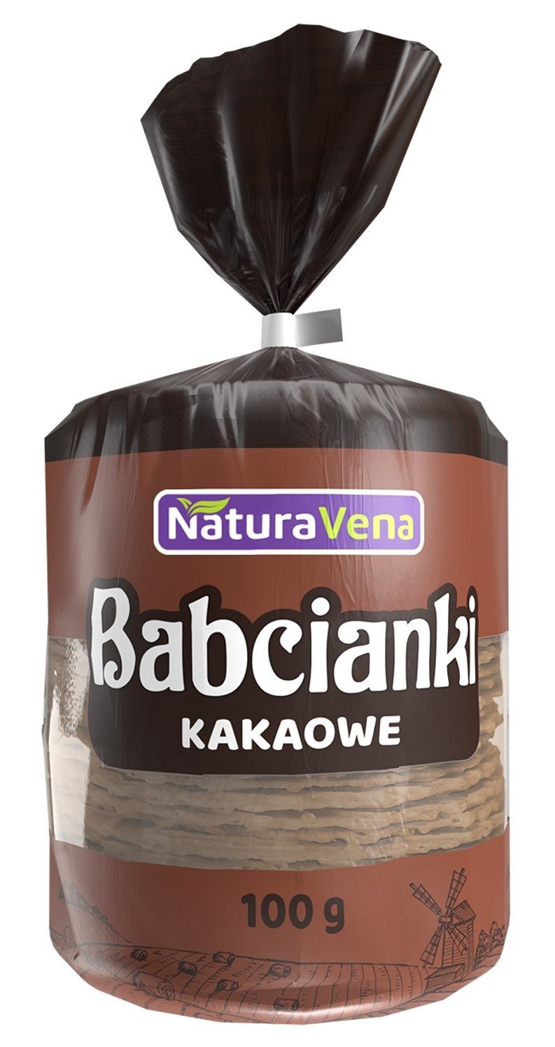Babcianki kakaowe 100 g - NATURAVENA