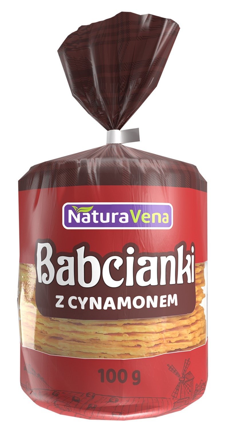 Babcianki z cynamonem 100 g - NATURAVENA