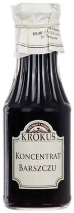 Barszcz czerwony bezglutenowy koncentrat 280 ml - KROKUS