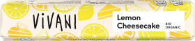 Baton mleczna czekolada z nadzieniem sernik cytrynowy BIO 40 g - VIVANI