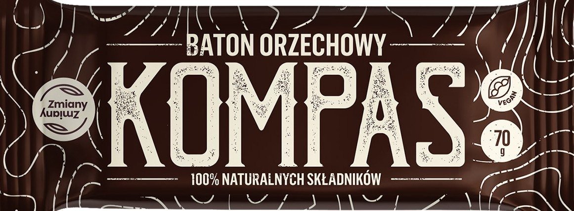 Baton orzechowy kompas bezglutenowy 70 g - ZMIANY ZMIANY