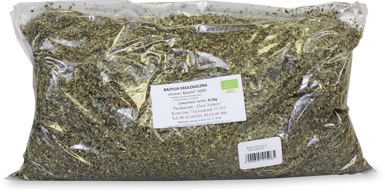 Bazylia BIO 500 g - HORECA (DARY NATURY)