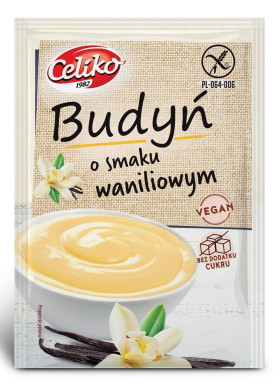 Budyń o smaku waniliowym bezglutenowy 40 g - CELIKO