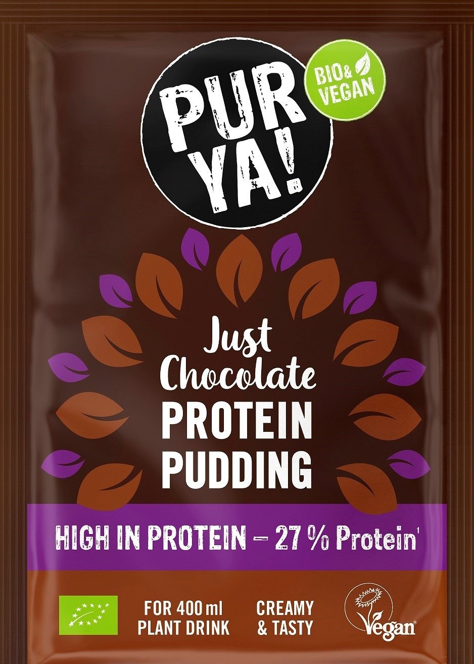 Budyń proteinowy o smaku czekoladowym BIO 46 g - BIOVEGAN (PUR YA!)
