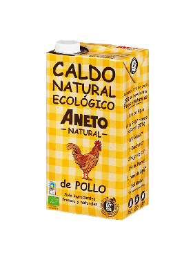 Bulion drobiowy w płynie bezglutenowy BIO 1 L - ANETO NATURAL