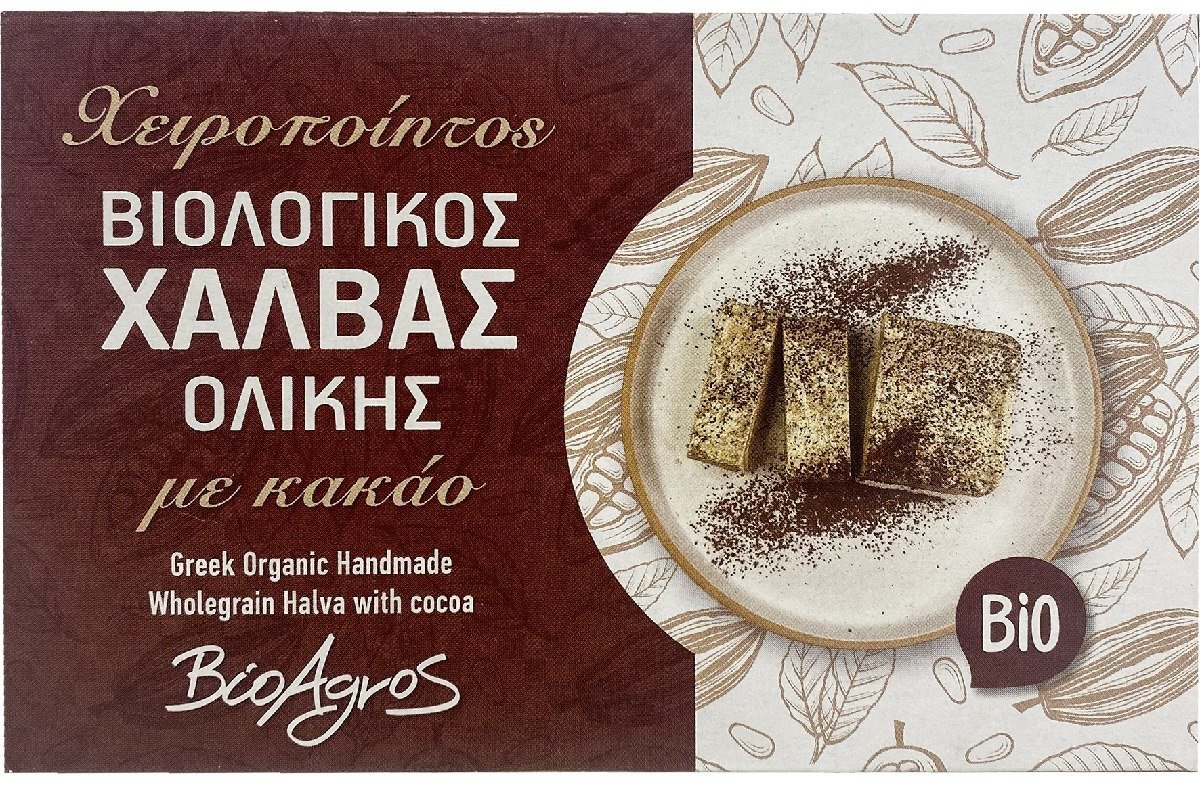 Chałwa kakaowa BIO 200 g - BIOAGROS