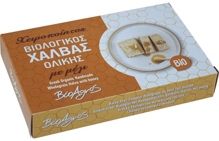 Chałwa miodowa BIO 200 g - BIOAGROS