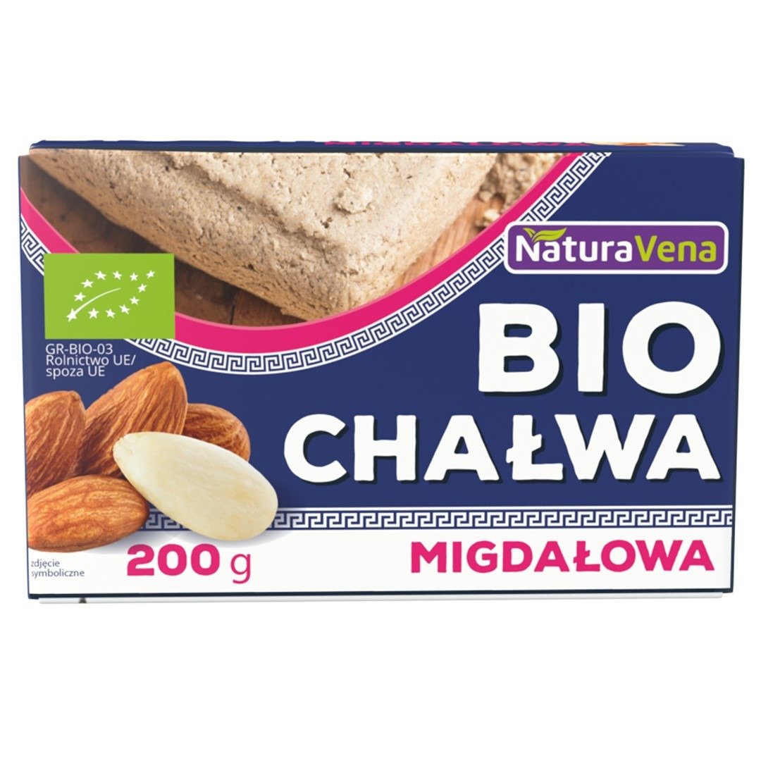 Chałwa z migdałami BIO 200 g - NATURAVENA
