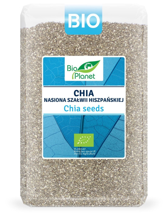 Chia nasiona bezglutenowe BIO 2 kg - BIO PLANET