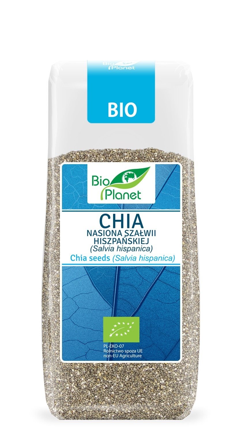 Chia nasiona bezglutenowe BIO 200 g - BIO PLANET