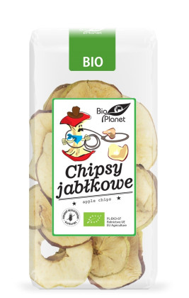 Chipsy jabłkowe bezglutenowe BIO 30 g - BIO PLANET
