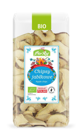 Chipsy jabłkowe bezglutenowe BIO (POLSKA) 50 g - BIO RAJ
