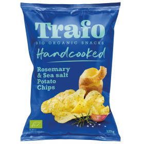 Chipsy ziemniaczane z rozmarynem i solą morską BIO 125 g - TRAFO