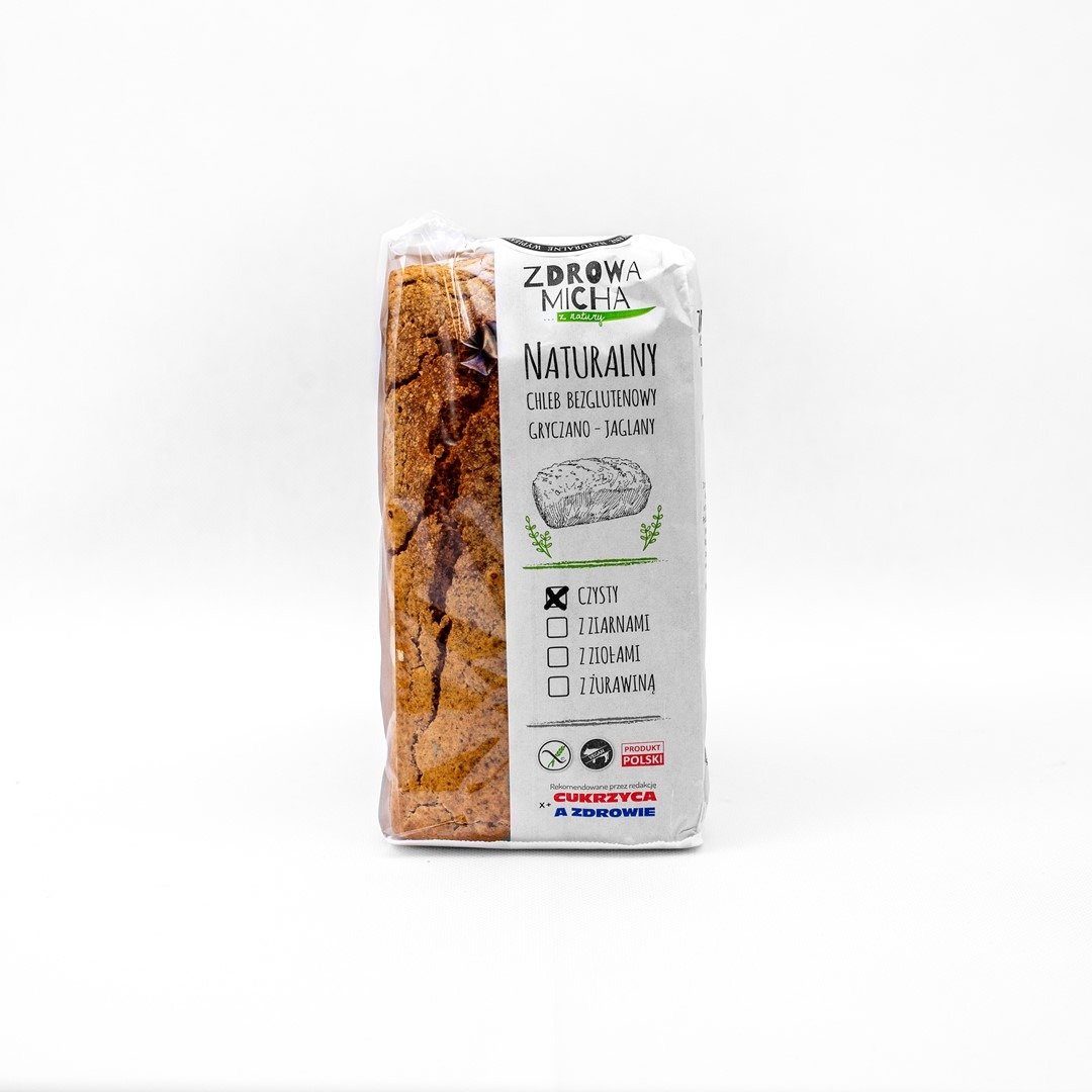 Chleb czysty bezglutenowy 600 g - ZDROWA MICHA (NA ZAMÓWIENIE)