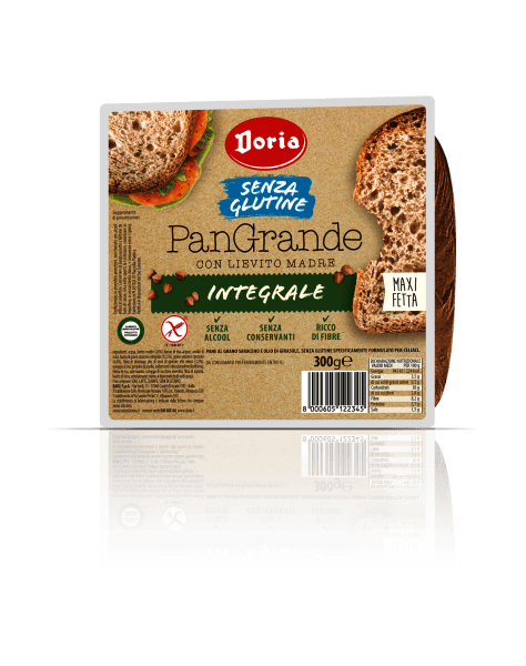 Chleb tostowy krojony (maxi kromki) bezglutenowy 300 g - DORIA