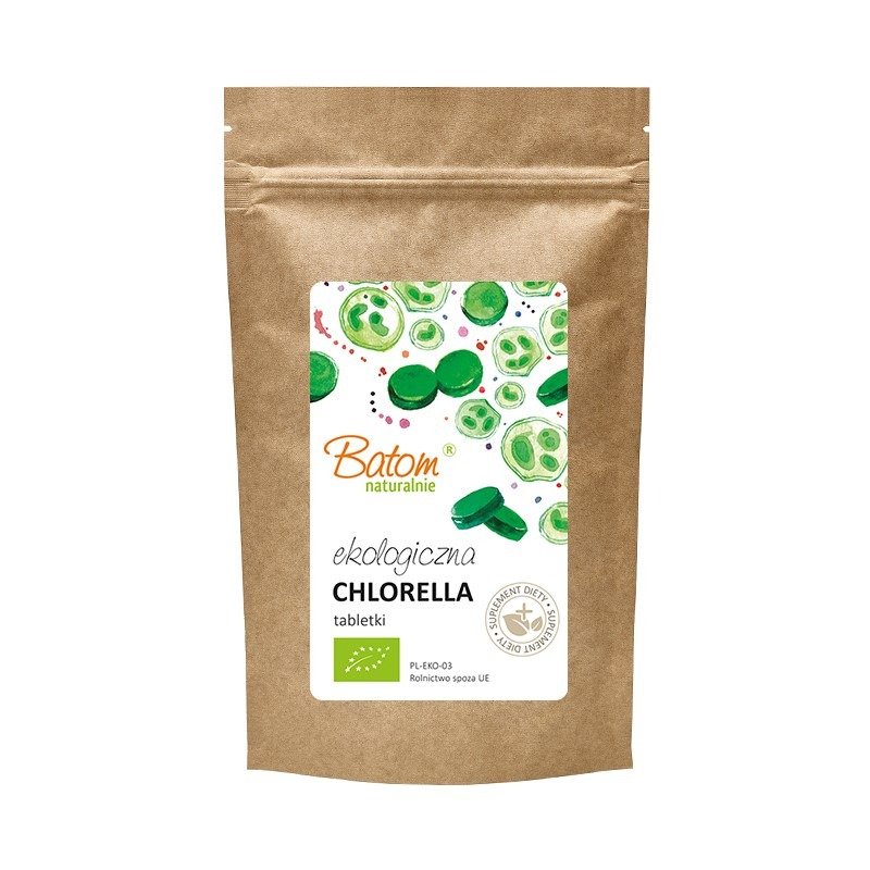 Chlorella BIO (400 mg) 625 TABLETEK - BATOM