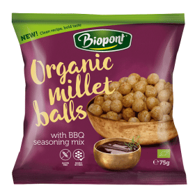 Chrupki jaglane barbecue bezglutenowe BIO 75 g - BIOPONT