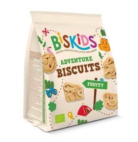 Ciasteczka wielozbożowe jabłkowe zwierzęta BIO 100 g - BISKIDS