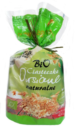 Ciastka owsiane naturalne bez dodatku cukrów BIO 150 g - BIO ANIA