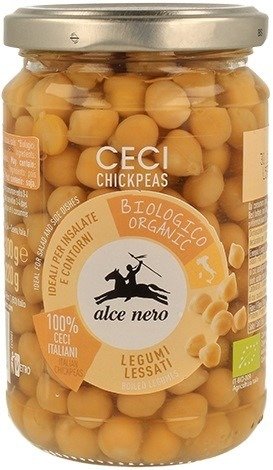 Ciecierzyca w zalewie BIO 300 g (220 g) - ALCE NERO
